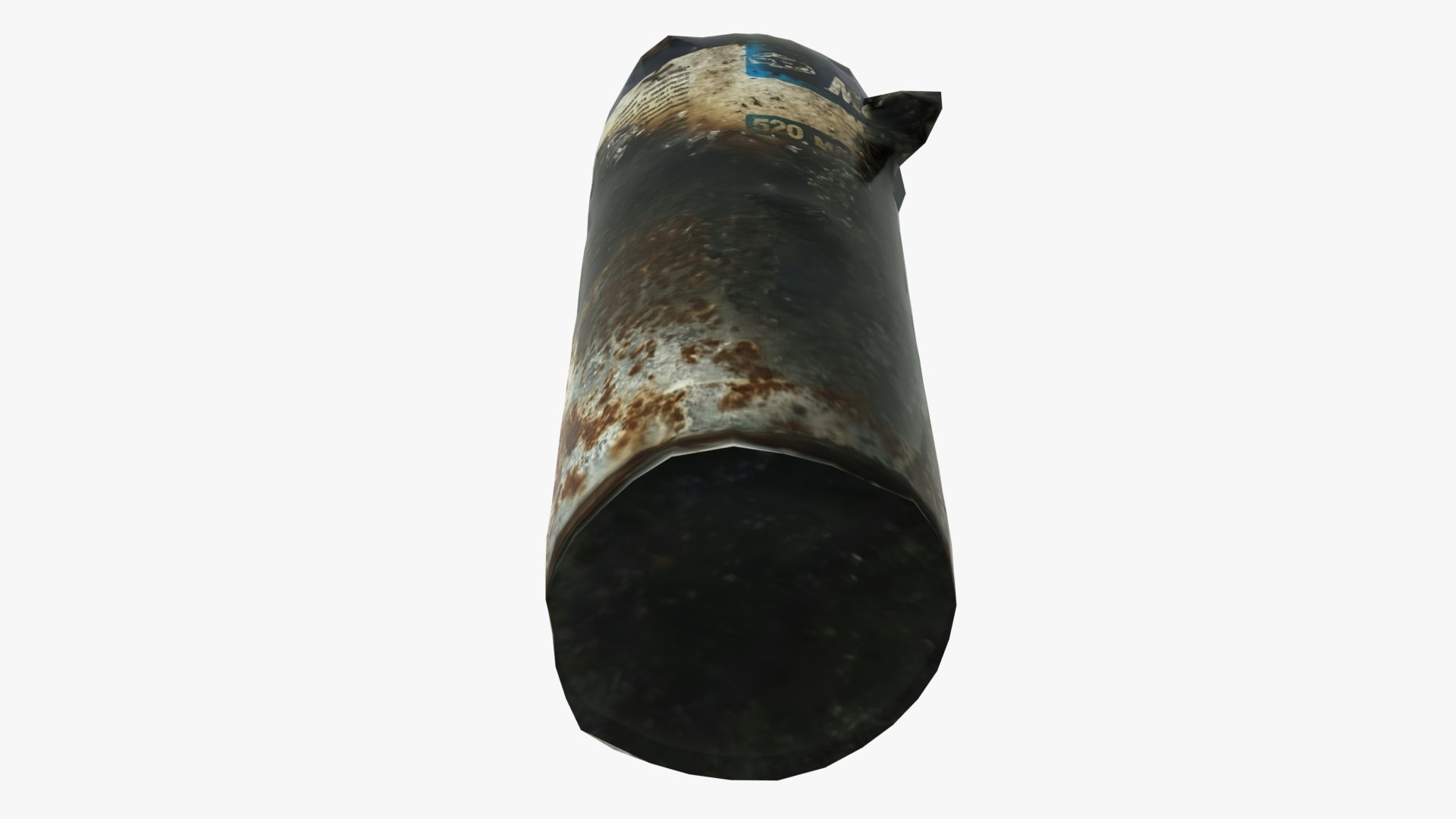 Old Rust Aerosol Can 3 Scan 3D Model - TurboSquid 1741522