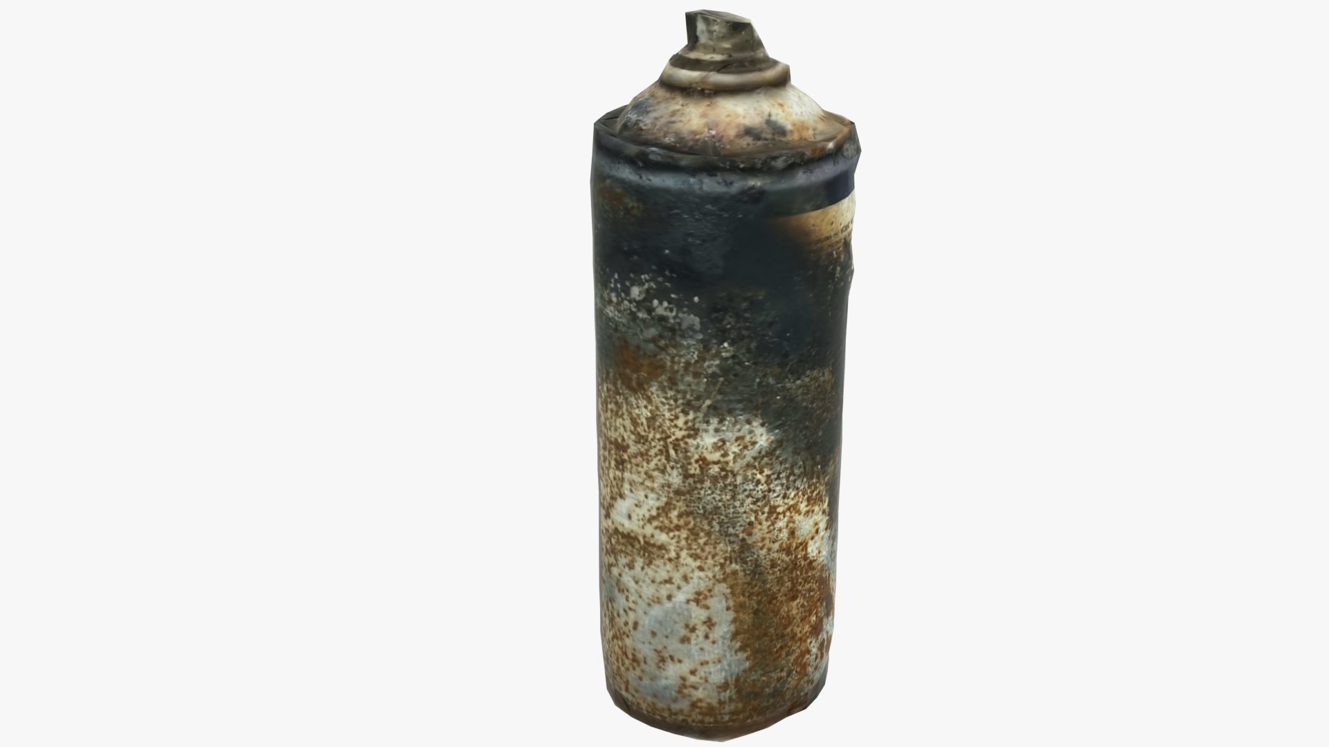 Old Rust Aerosol Can 3 Scan 3D Model - TurboSquid 1741522