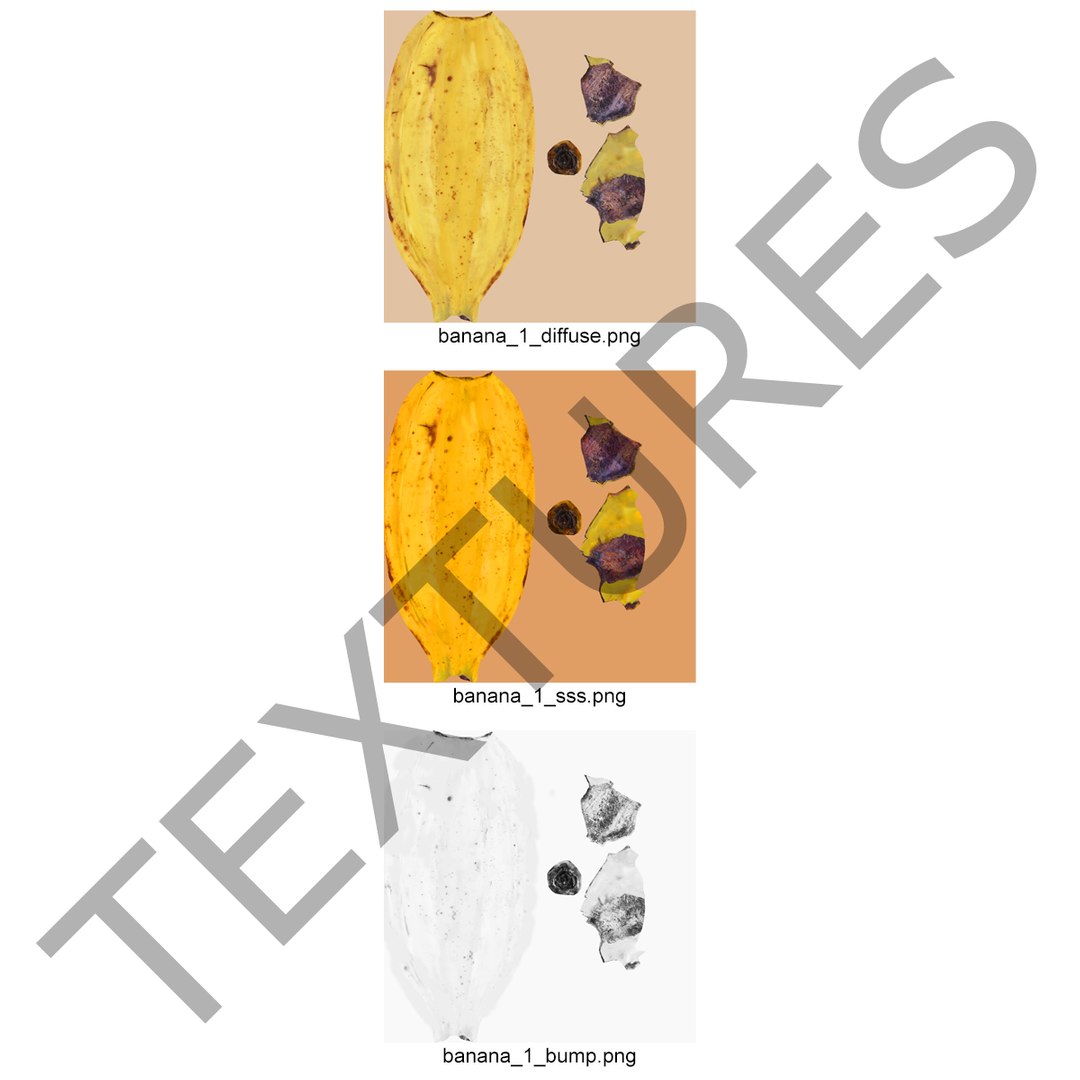 3d model of banana modeled realistic https://p.turbosquid.com/ts-thumb/vH/C8LtGn/ZE7kUdJq/bananayellow3dmodel15/jpg/1435243060/1920x1080/fit_q87/18ffb9a149a11135bf250b9b7b287582edb69bf9/bananayellow3dmodel15.jpg