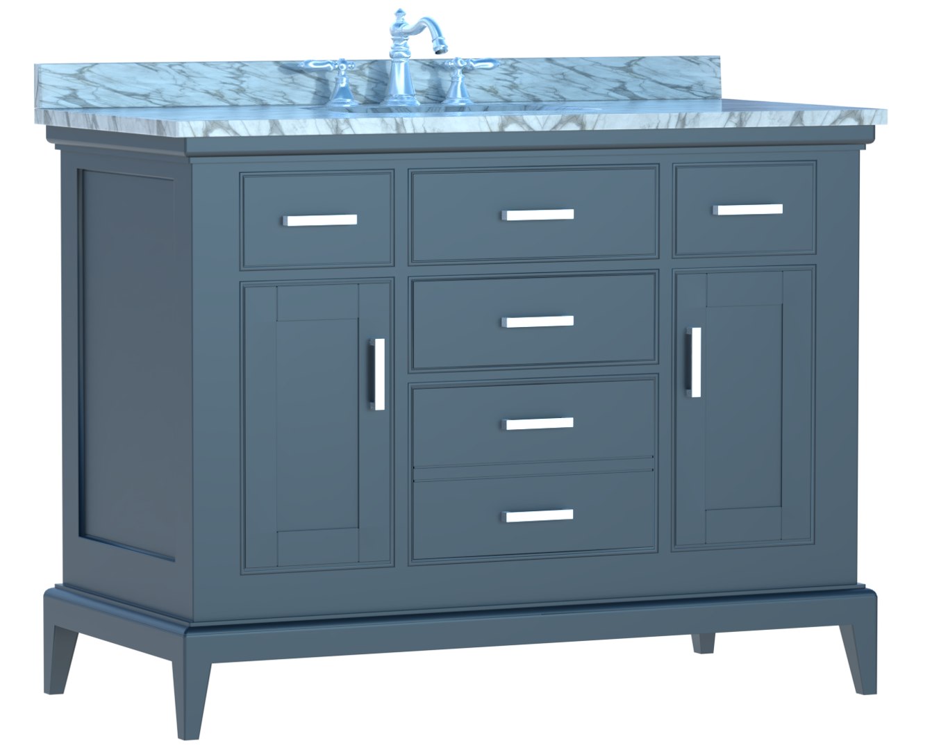 Bathroom Vanity Model - TurboSquid 1310583