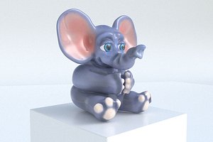 toy elephant 3D