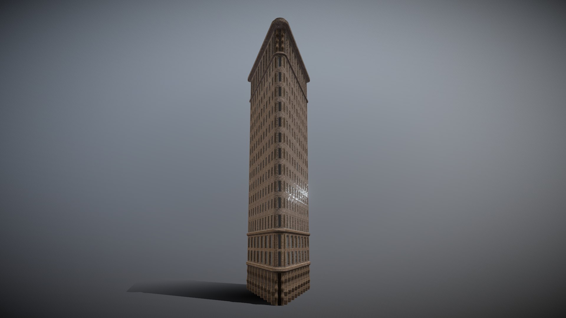 Flatiron Building 3D Model - TurboSquid 2406528