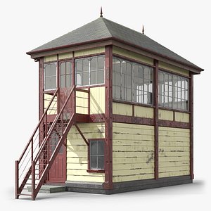 3D The Old Signal Box at Stamford