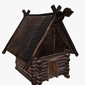 Viking house 3D model