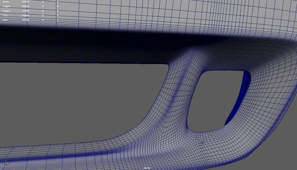 modelo 3d Front Bumper Dodge Challenger - TurboSquid 2015264