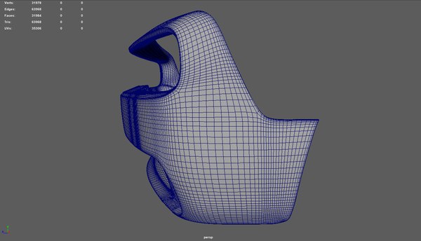modelo 3d Front Bumper Dodge Challenger - TurboSquid 2015264