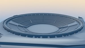 3D amphitheater pompeii model