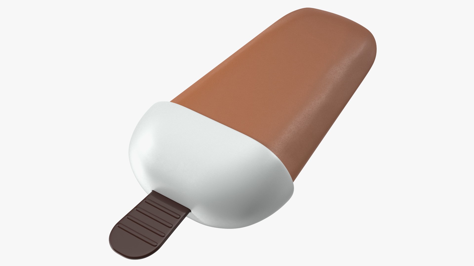 Homemade Popsicle Chocolate 3D model - TurboSquid 1769358