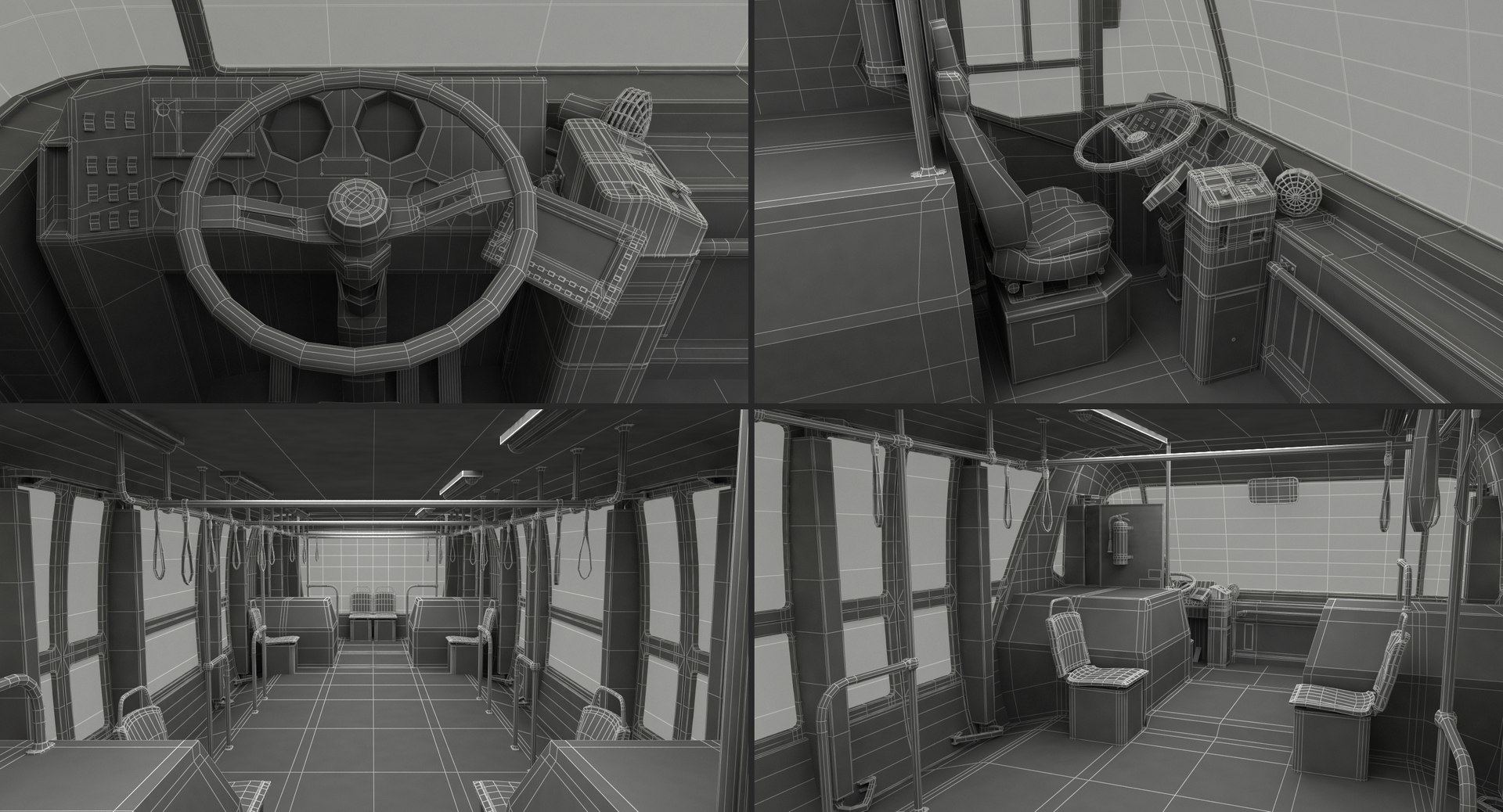 3D Airside Passenger Bus Rigged - TurboSquid 1212093