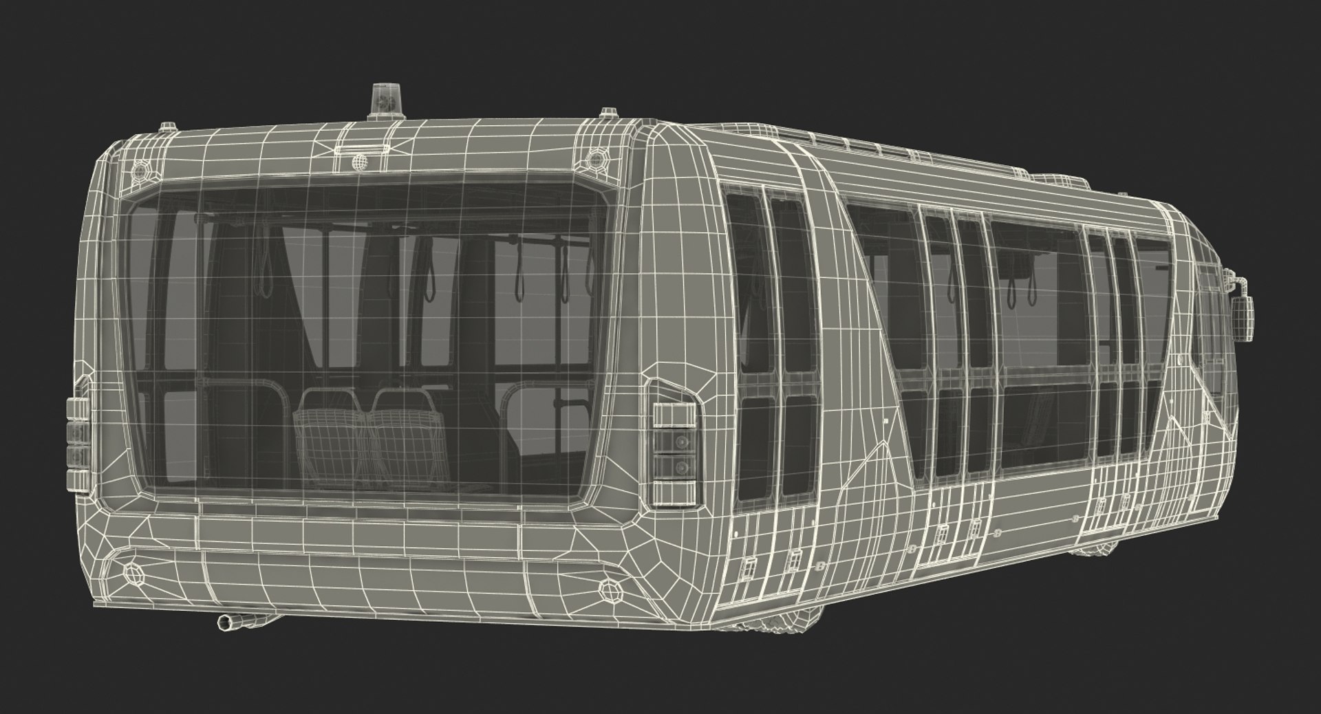 3D Airside Passenger Bus Rigged - TurboSquid 1212093