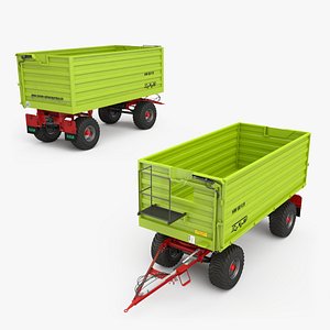 Conow HW 80 V9 Agricultural Dump Trailer Green