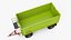 Conow HW 80 V9 Agricultural Dump Trailer Green