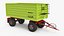 Conow HW 80 V9 Agricultural Dump Trailer Green