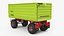 Conow HW 80 V9 Agricultural Dump Trailer Green