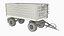Conow HW 80 V9 Agricultural Dump Trailer Green
