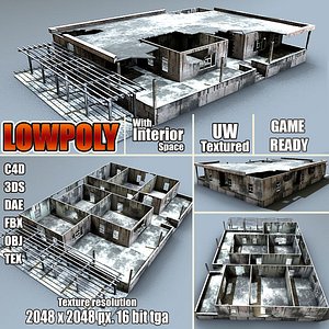 Lowpoly house ABR19