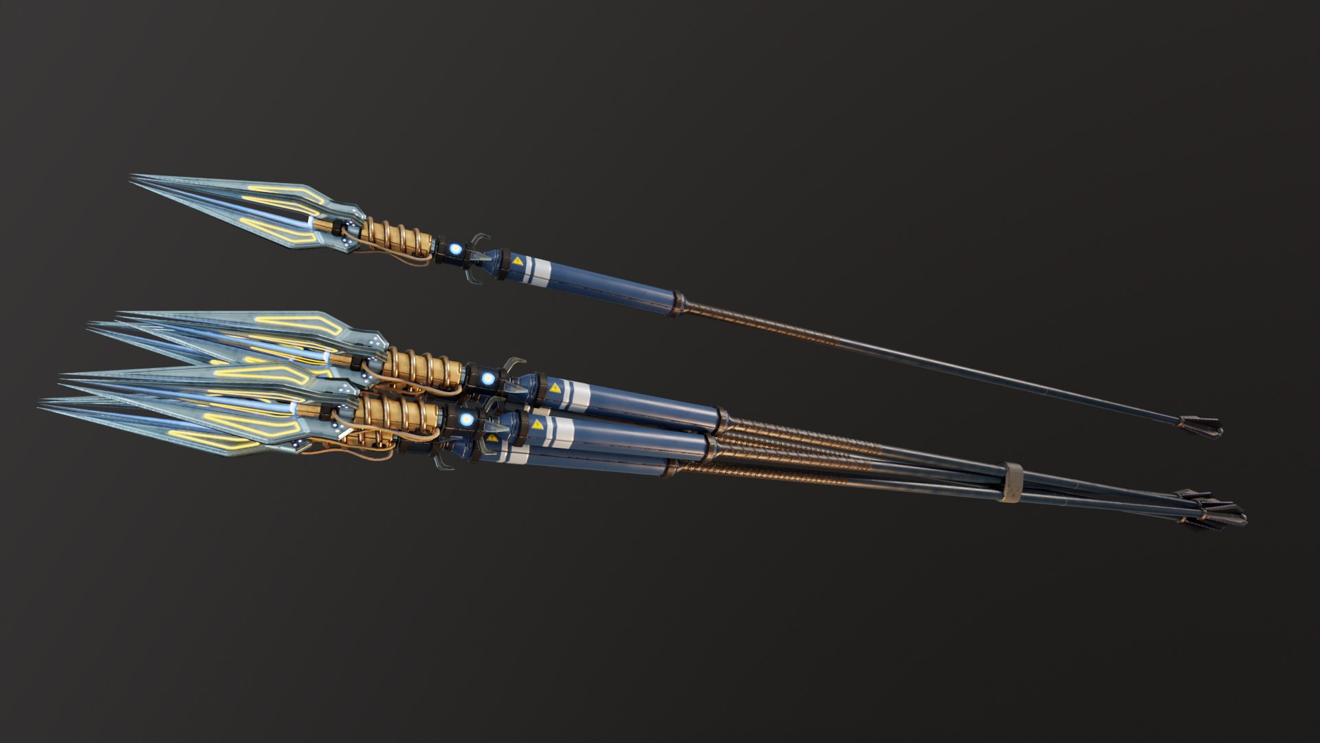 Sci-Fi Arrows Pack 3D Model - TurboSquid 2279169