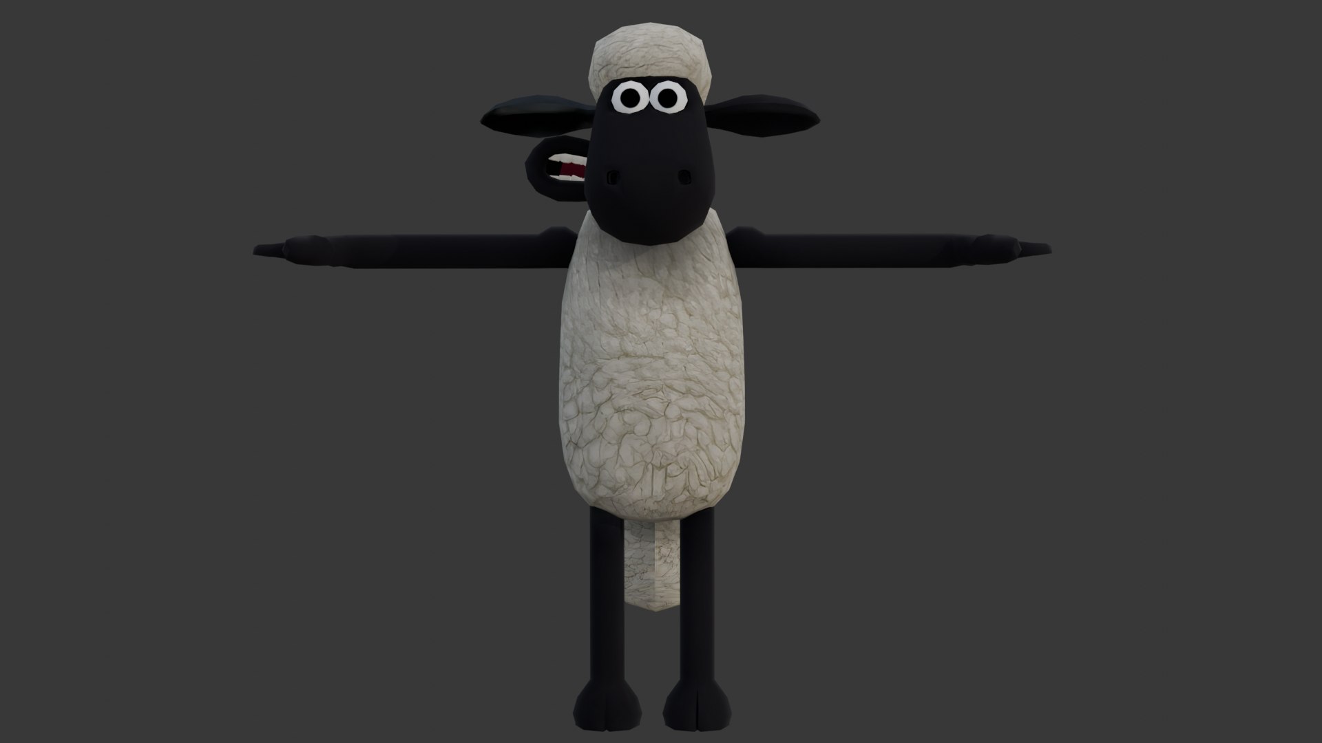 Shun The Sheep 3D https://p.turbosquid.com/ts-thumb/vH/dPYyeK/1F/shaun/png/1726323351/1920x1080/fit_q87/1f3d0f5d939709925e4fab8f8c3a55e0c13cc9e3/shaun.jpg