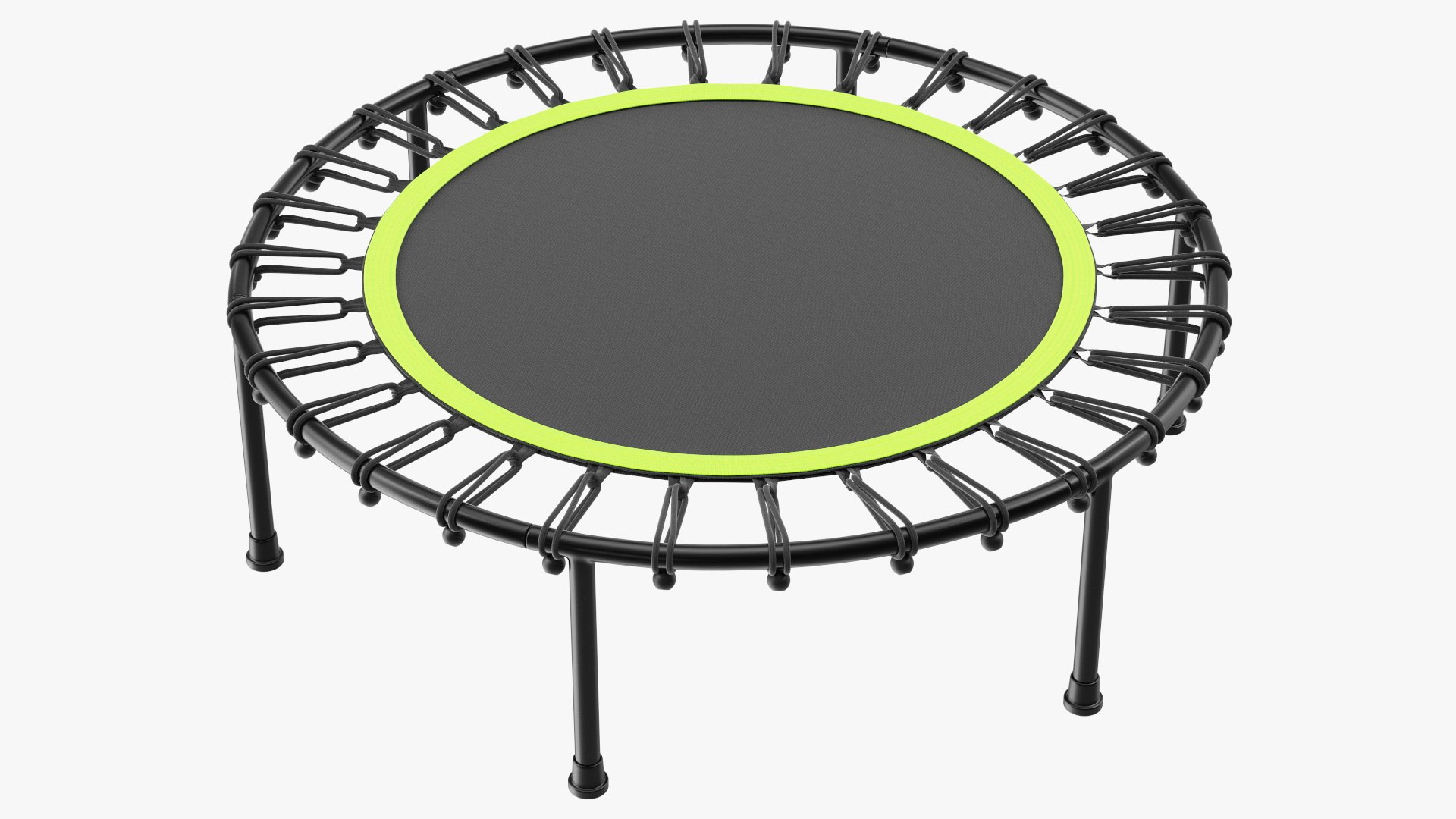 Fitness Trampoline 3D model preview