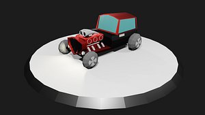 3D Old Car model