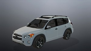 Realistic car 3D model