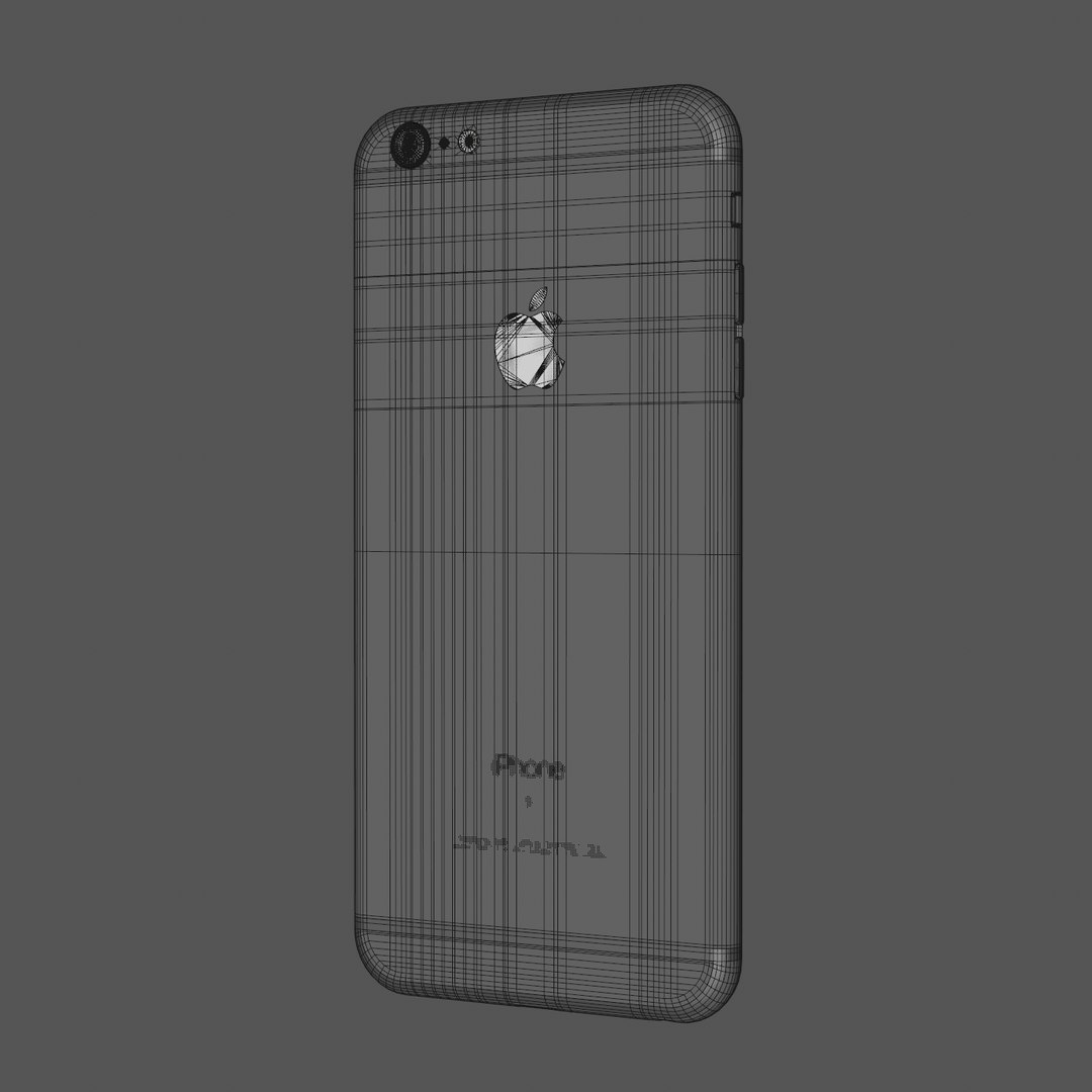 Apple Iphone 6s 3d Model