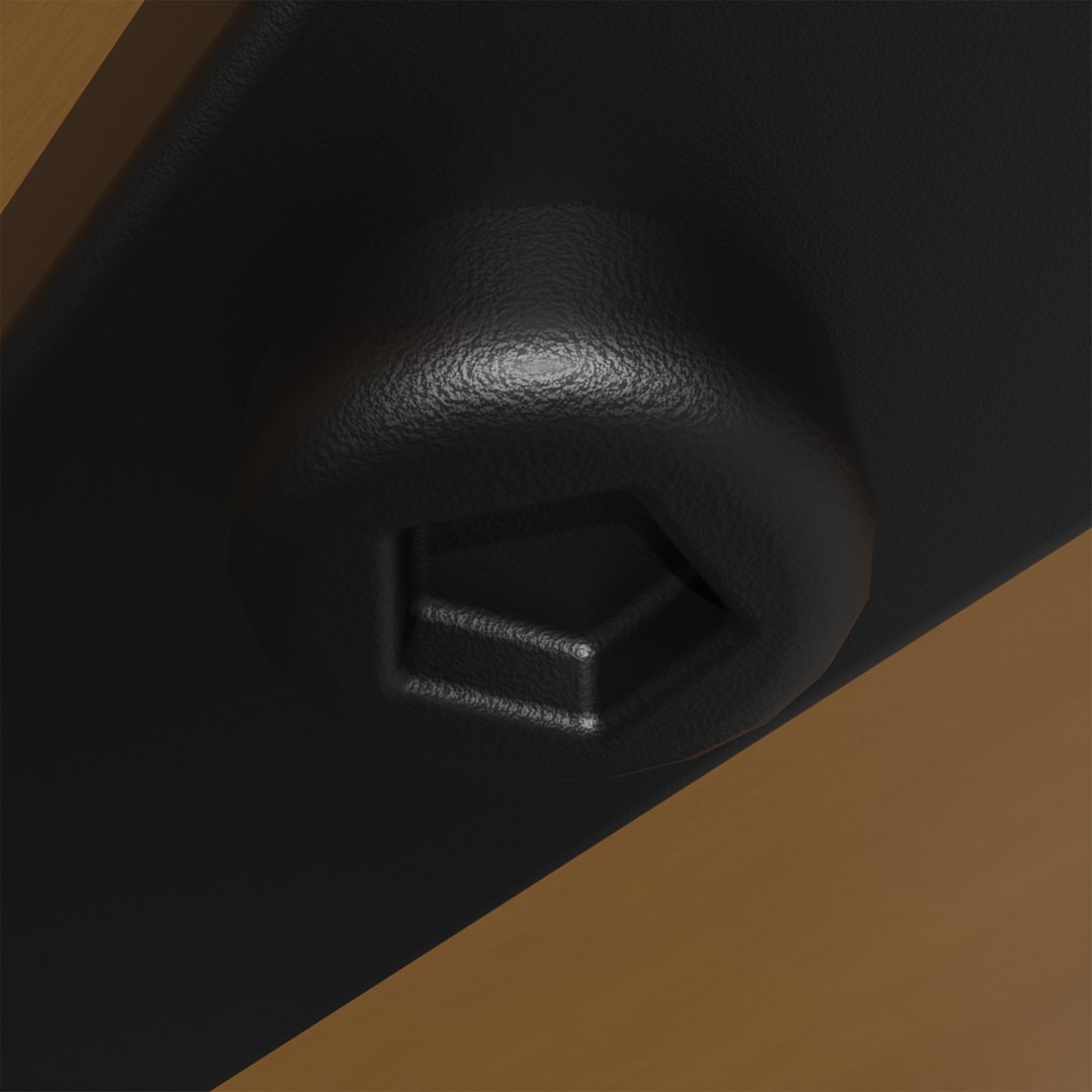 3D Z Shaped Desk - TurboSquid 2204835