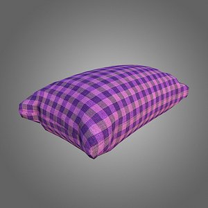 pillow low-poly 3d 3ds