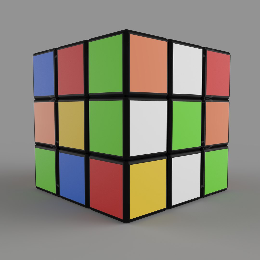 3D Rubick Cube - TurboSquid 2163989