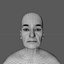 Old European Woman Mesh Rigged