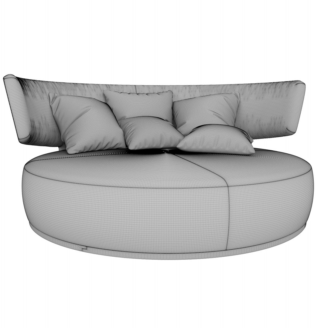 B Amoenus Sofa 3D Model - TurboSquid 1216614