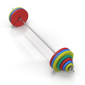 3D olympic barbell