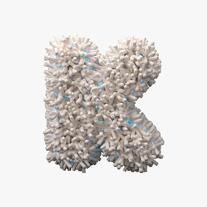 3D light letter model