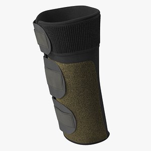 Front Leg Brace for Dogs Black Fur