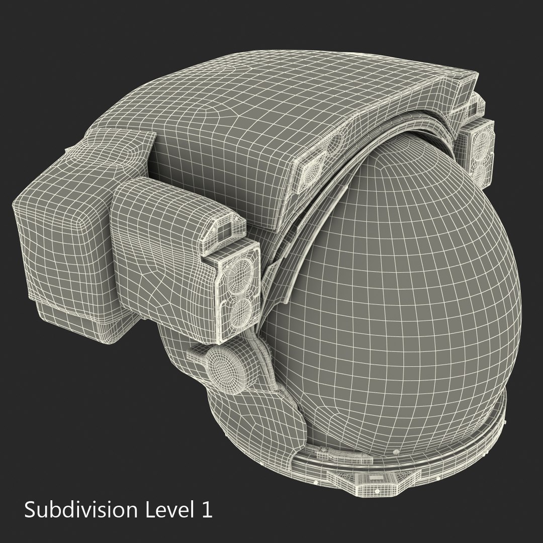 Nasa Space Helmet 3d 3ds