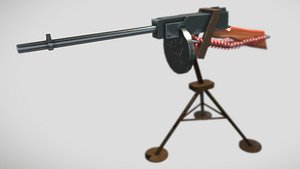 3D Tommy Gun