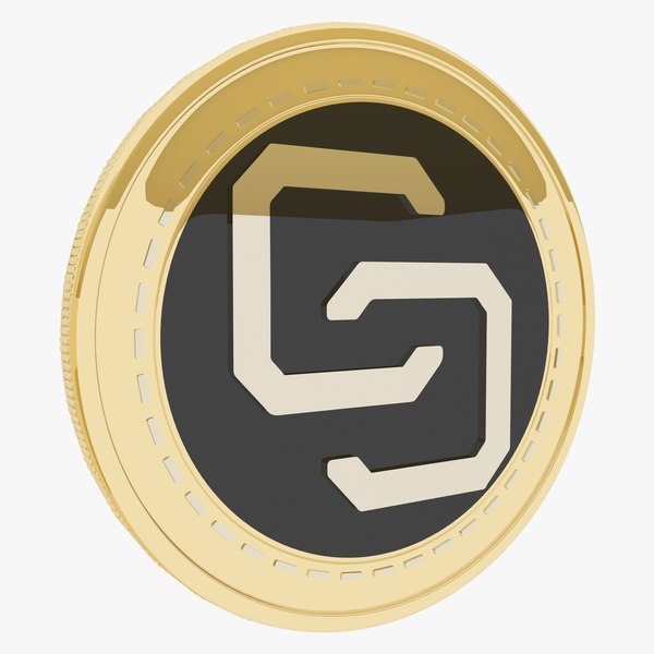 ColossusXT Cryptocurrency Gold Coin model