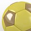 Soccerball SuperHighPoly yellow