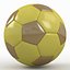 Soccerball SuperHighPoly yellow