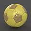 Soccerball SuperHighPoly yellow