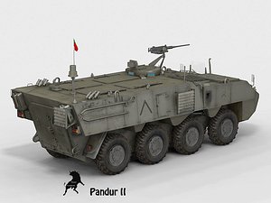 3d model pandur