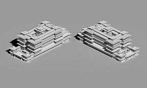 buddha temple chinese 3d max