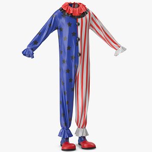 Clown Costume with Shoes v 3