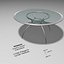 Glass Table 047 - Columbus