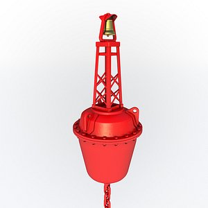buoy navigation 3D model