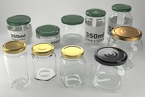 glass jars collection vol1