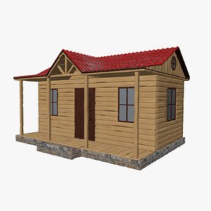 wooden house
