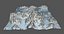 snow terrain model