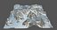 snow terrain model