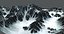 snow terrain model